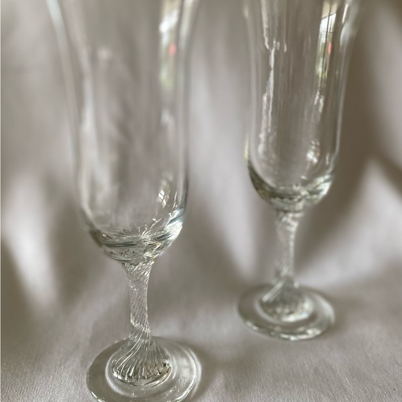 Chambord Liqueur Royale de France Elegant Crystal Champagne Glass Gorgeous Read - Picture 5 of 9